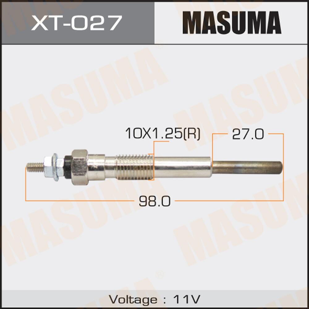 XT027 — Свеча накала MASUMA