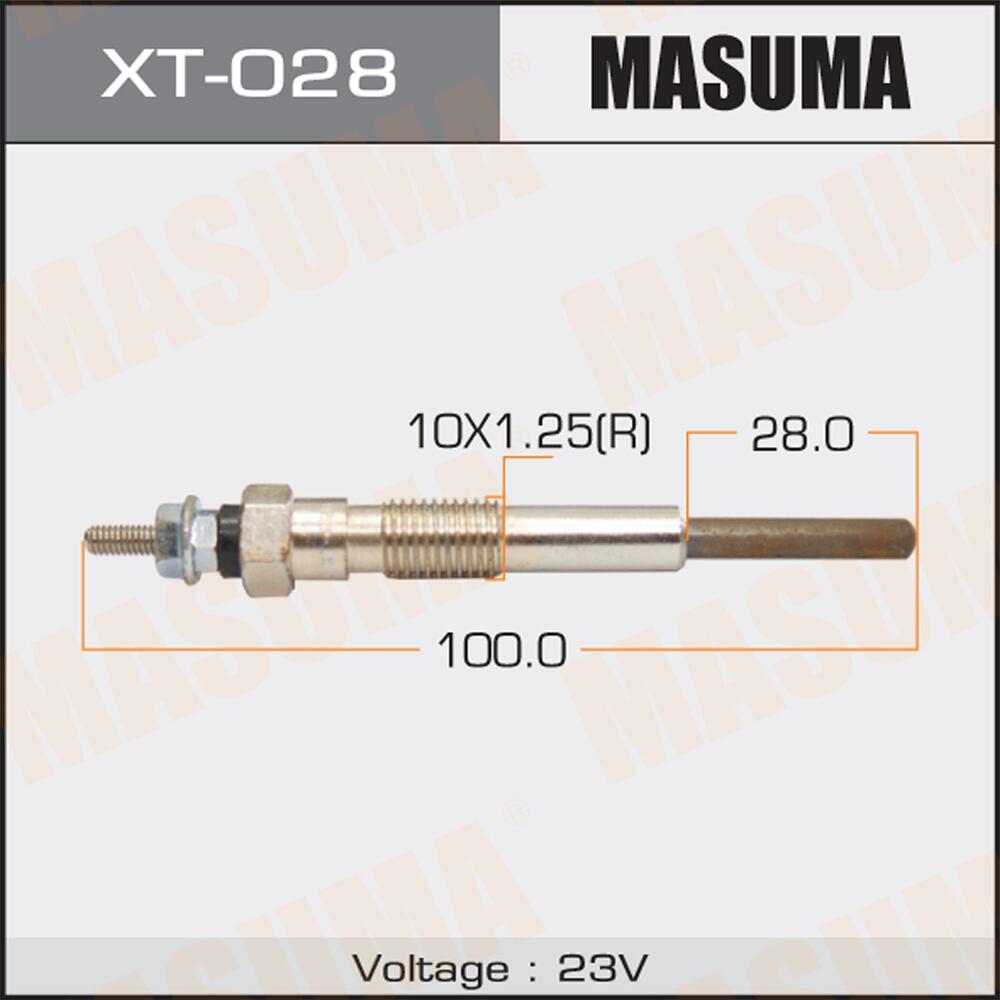XT028 — Свеча накала MASUMA