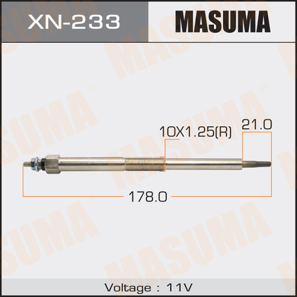 XN233 — Свеча накала MASUMA