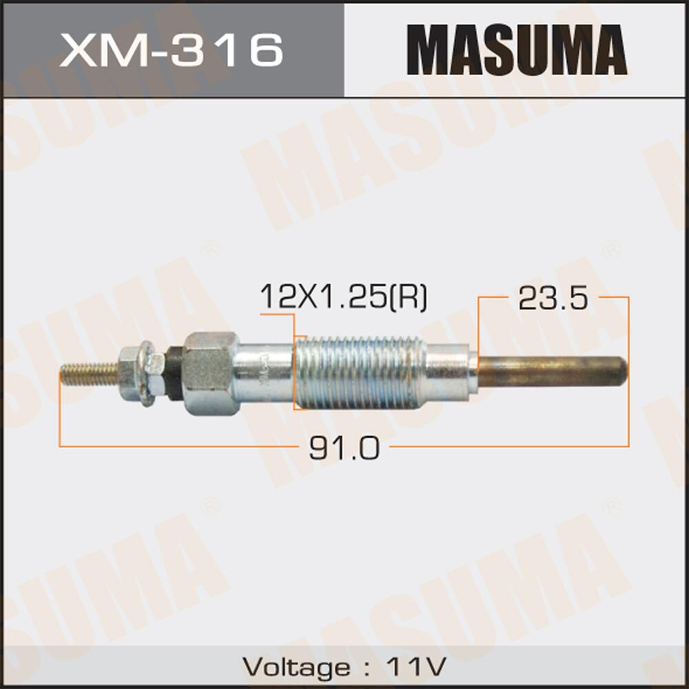 XM316 — Свеча накаливания MASUMA