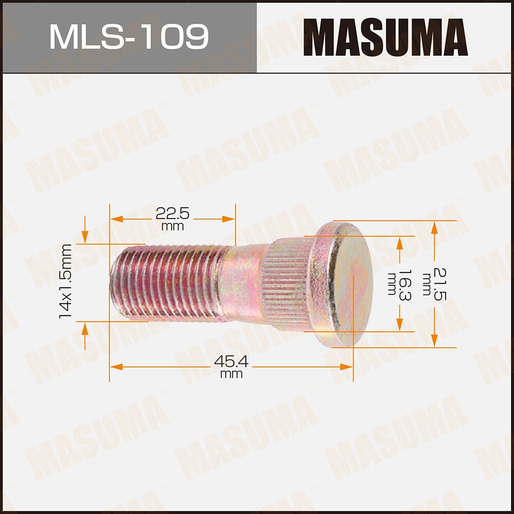 MLS109 — MASшпилька для грузовика MASUMA MLS109 OEM8971264860 ISUZU MASUMA