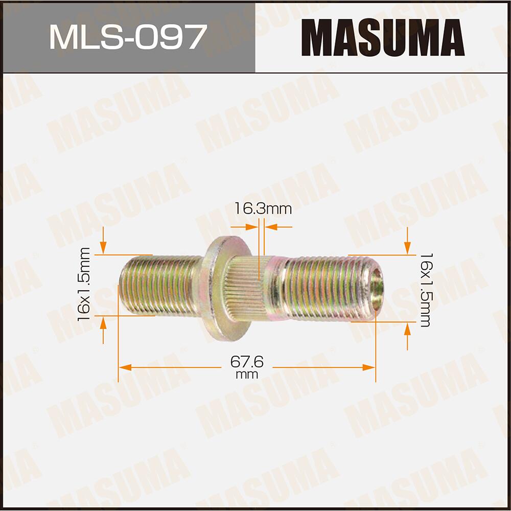 MLS097 — MLS097 шпилька для грузовика MASUMA  OEM8980004040 ISUZU MASUMA
