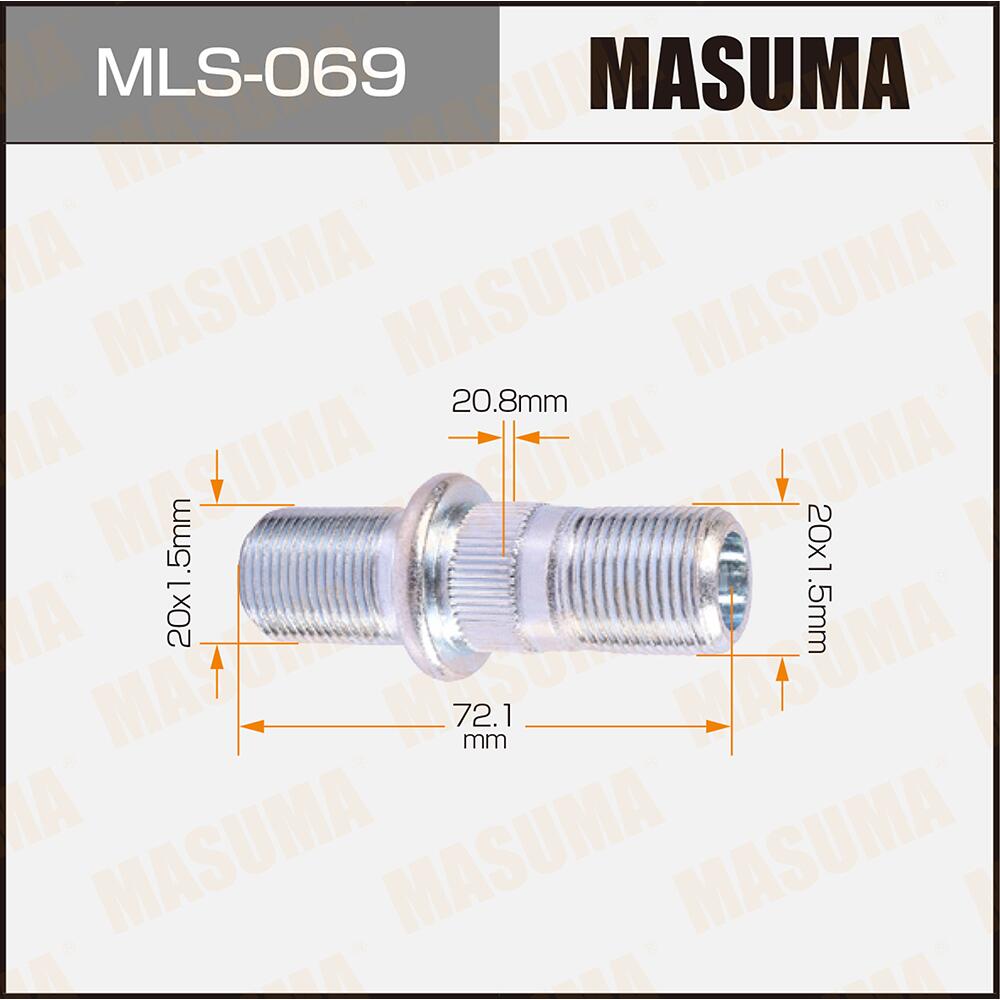 MLS069 — MASшпилька для грузовика MASUMA MLS069 OEM9094202045 TOYOTA MASUMA