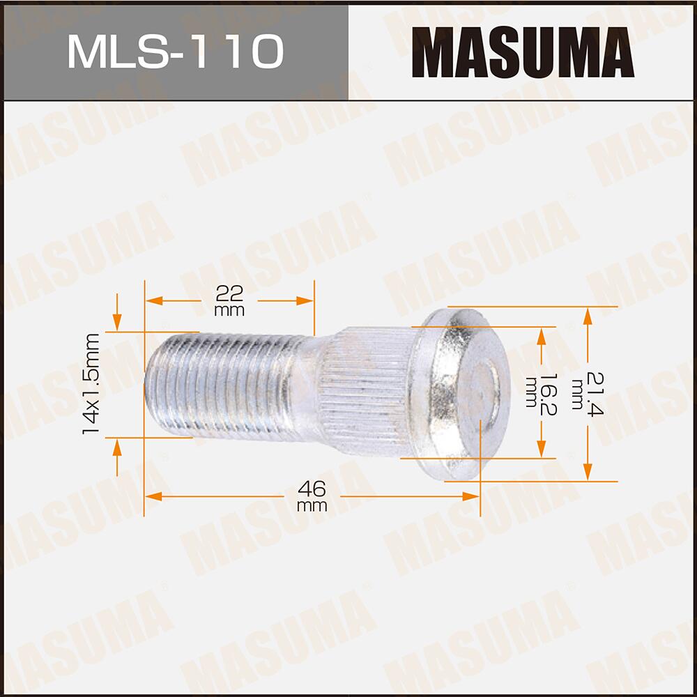MLS110 — MASшпилька для грузовика MASUMA MLS110 OEM8871264870 ISUZU MASUMA