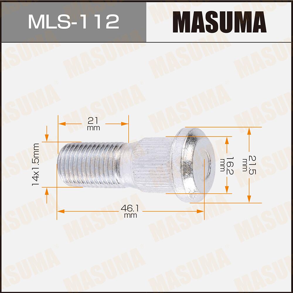 MLS112 — MASшпилька для грузовика MASUMA MLS112 OEM8871264910 ISUZU MASUMA