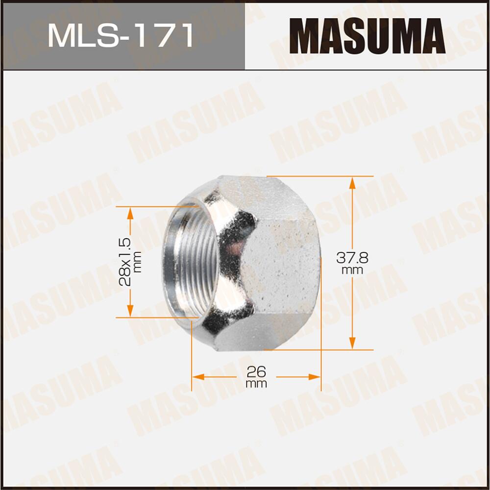 MLS171 — MLS171 гайки MASUMA   OEMMT420212 MMC RH MASUMA