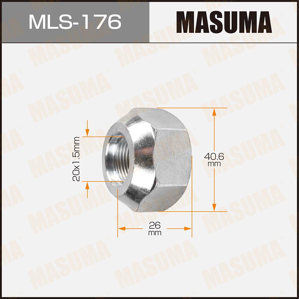 MLS176 — MASгайки MASUMA  MLS176 OEM1423340210 ISUZU LH MASUMA