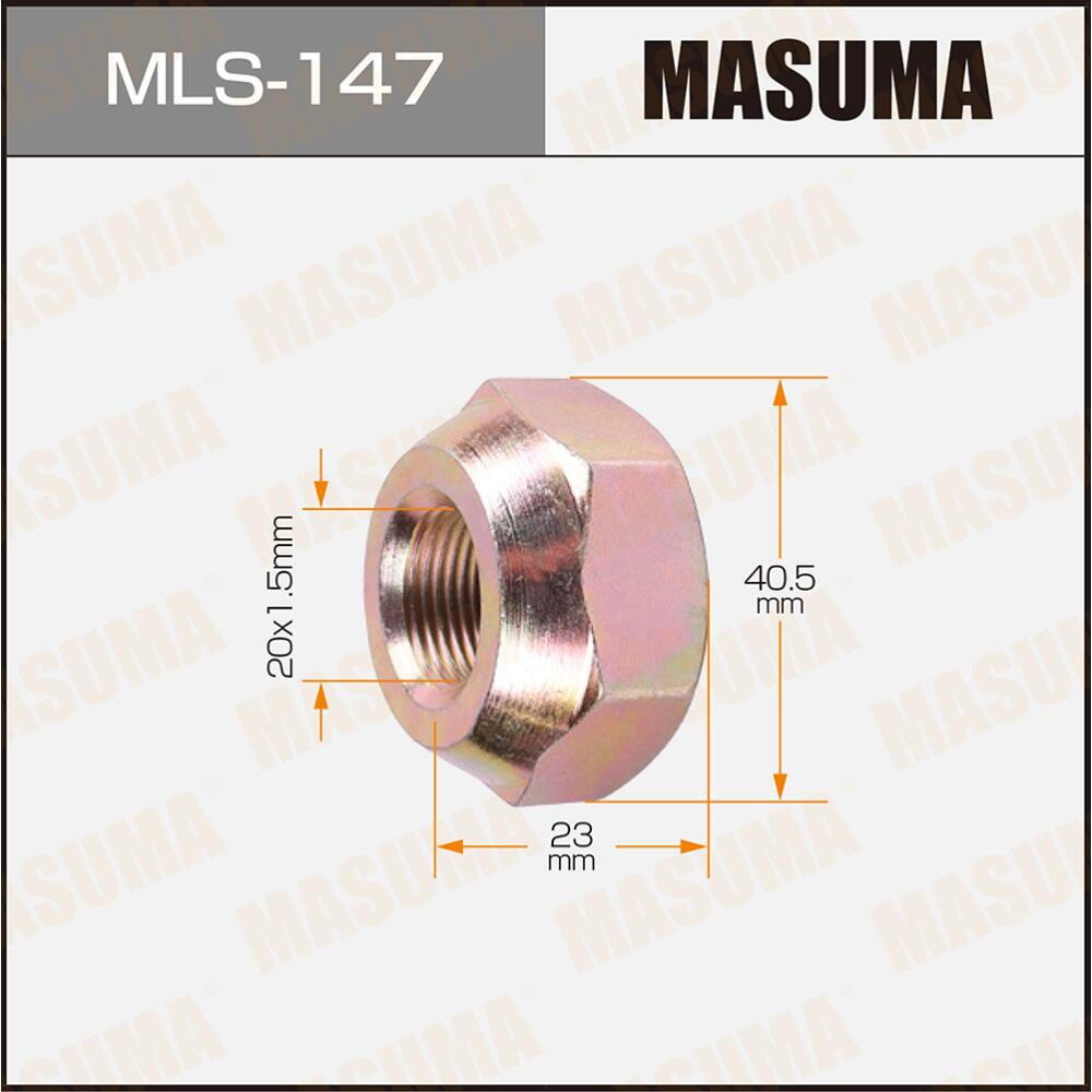 MLS147 — Гайки  MASUMA  OEM9094201023 9094201093 TOYOTA LH MASUMA