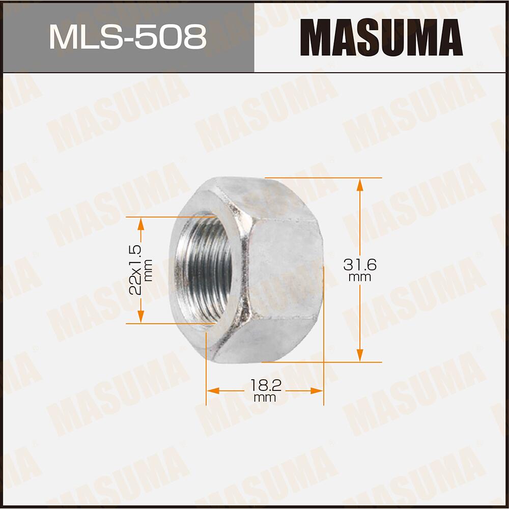 MLS508 — Гайка ШРУС MASUMA