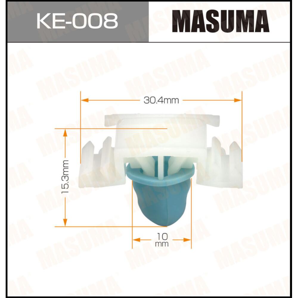 KE008 — Клипса крепления молдинга двери! BMW MASUMA