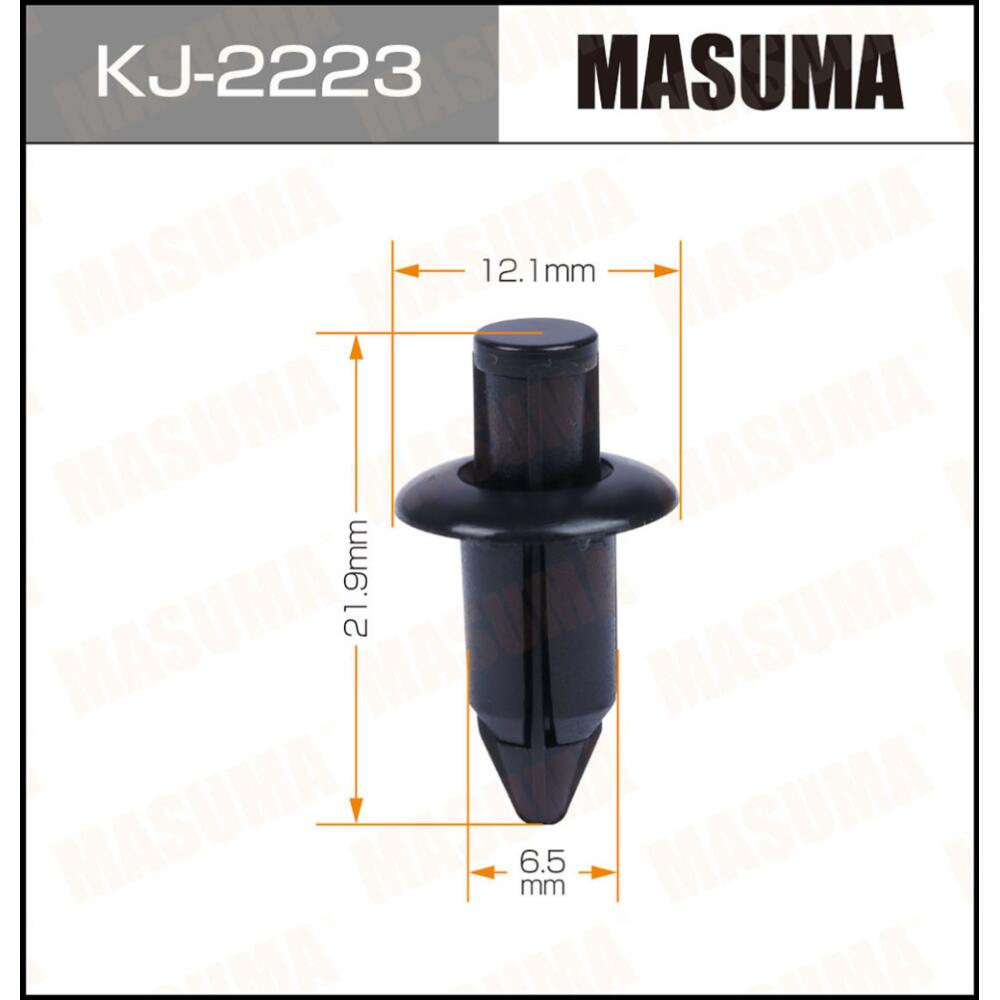 KJ2223 — Клипса  пластм. крепежная  KJ2223  (50) MASUMA
