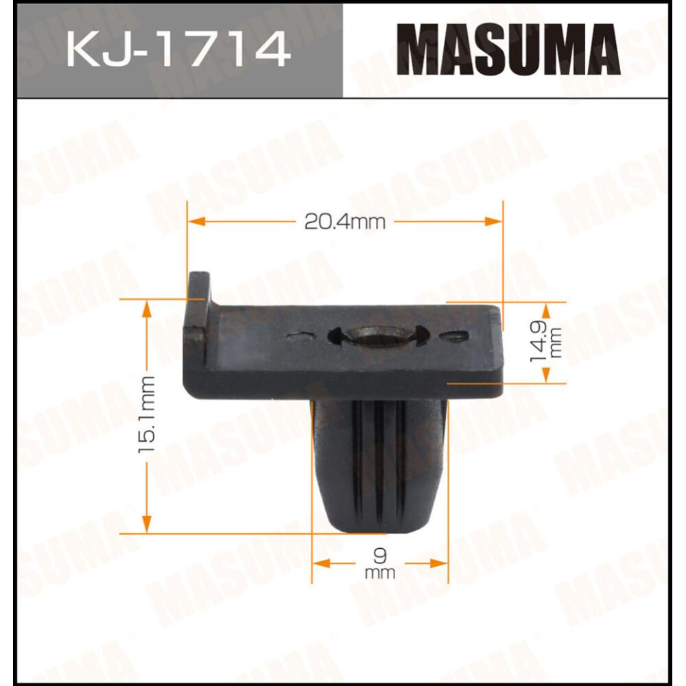 KJ1714 — Держатель молдинга задней двери MITSUBISHI MASUMA