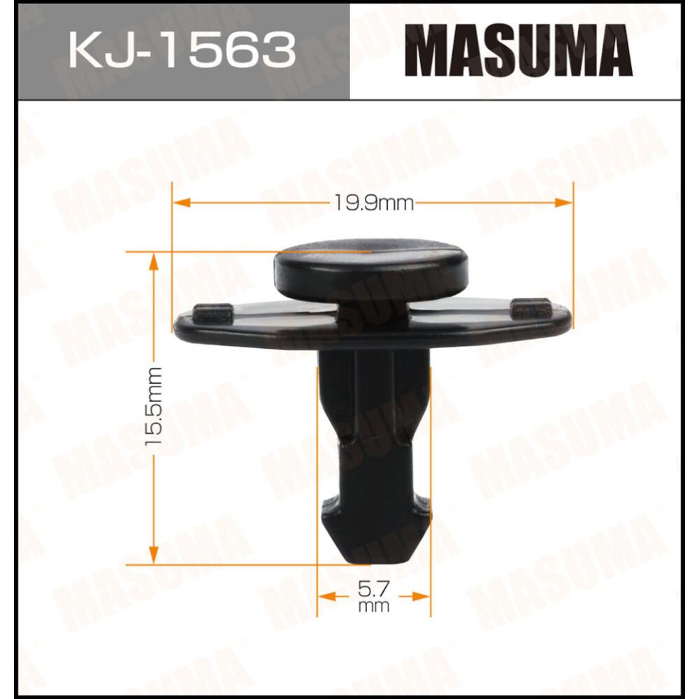KJ1563 — Держатель крепления заднего бампера  NISSAN CARAVAN MASUMA