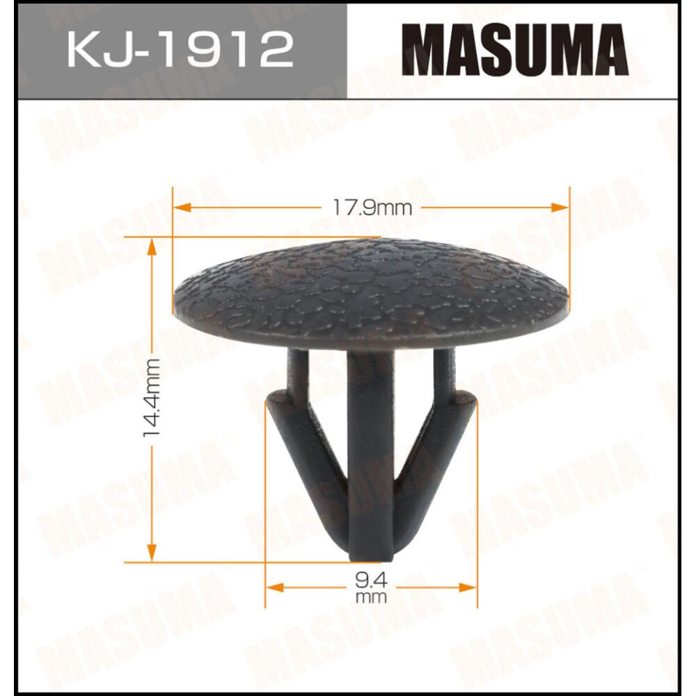 KJ1912 — KJ1912 клипса крепежная MASUMA 1912KJ MASUMA