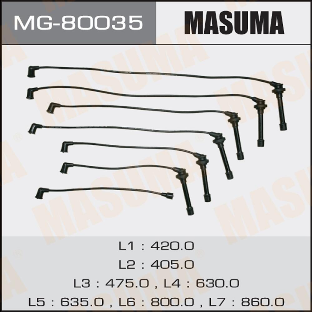 MG80035 — MASбронепровода MASUMA MG80035  9091921425 (1GFE GX81, 8895) MASUMA