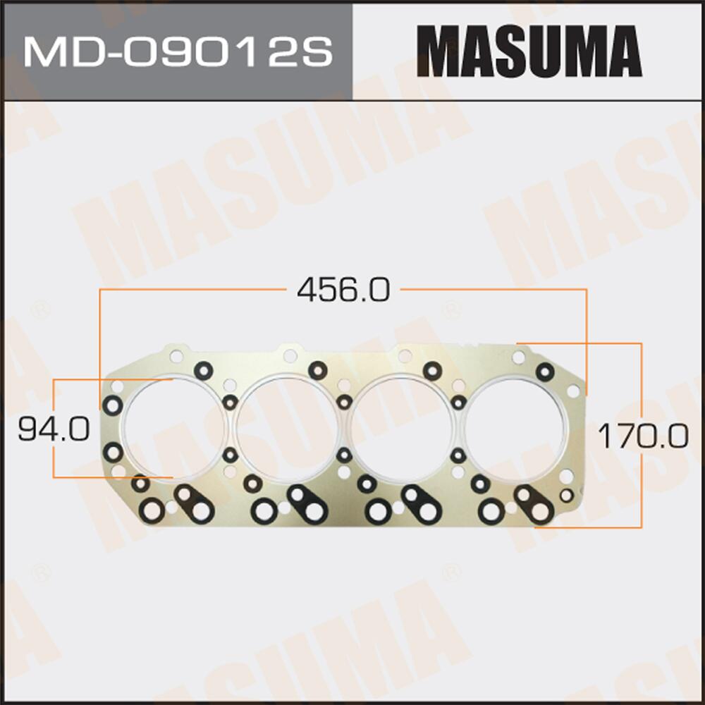 MD09012S — Прокладка головблока MASUMA