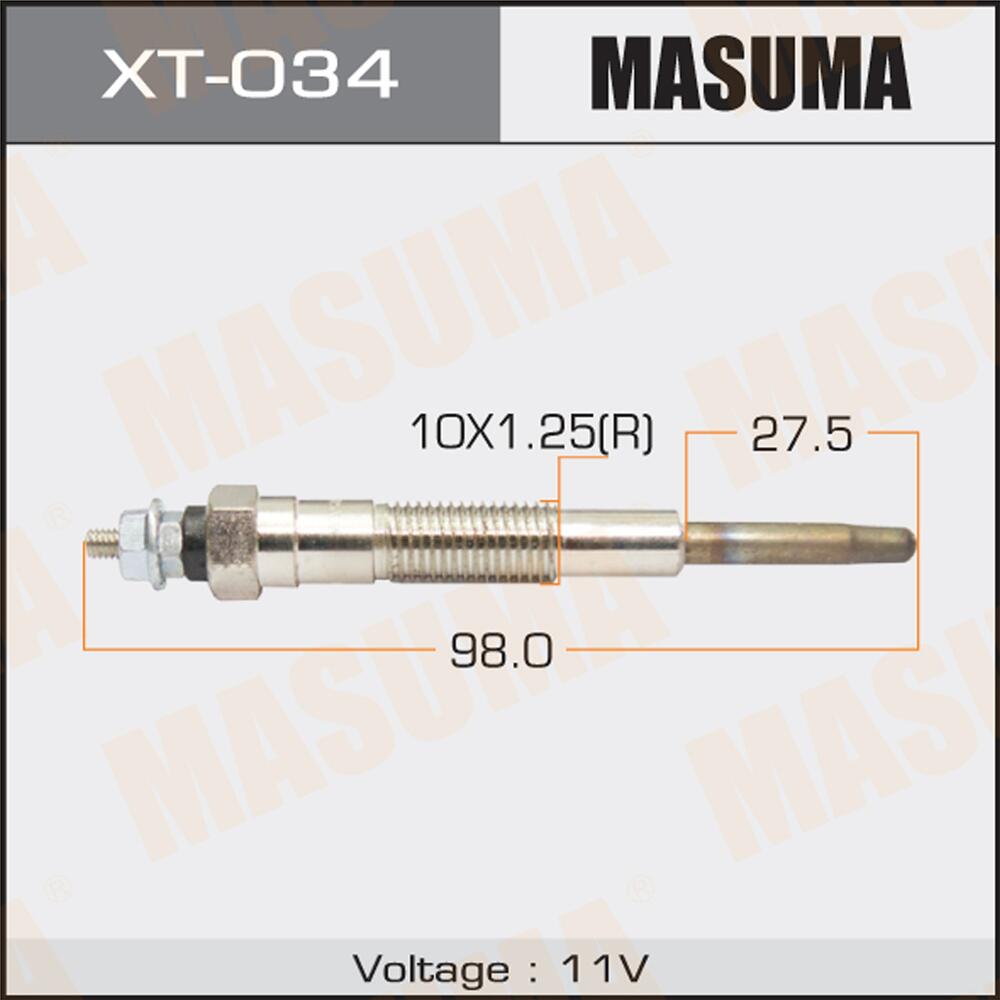 XT034 — Свеча накала MASUMA