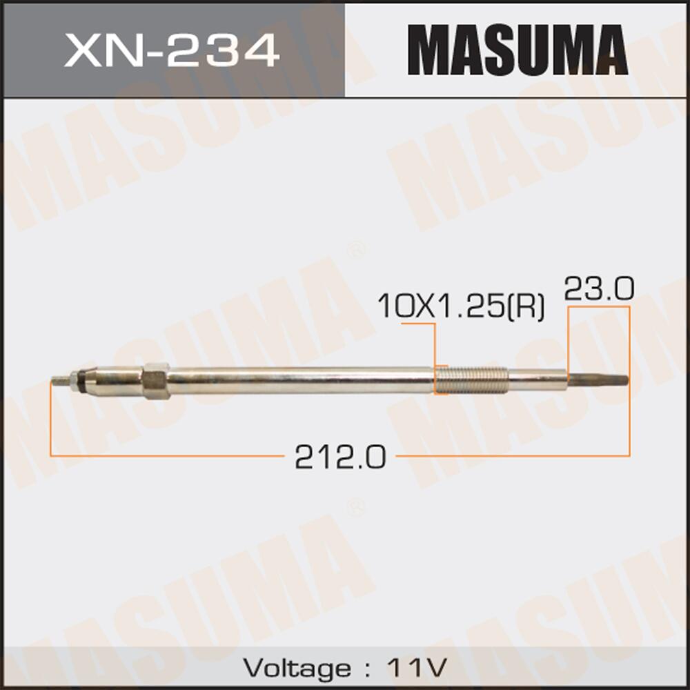 XN234 — Свеча накала MASUMA