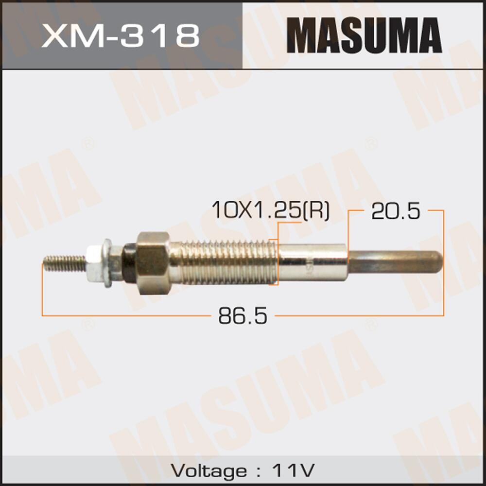 XM318 — Свеча накала MASUMA