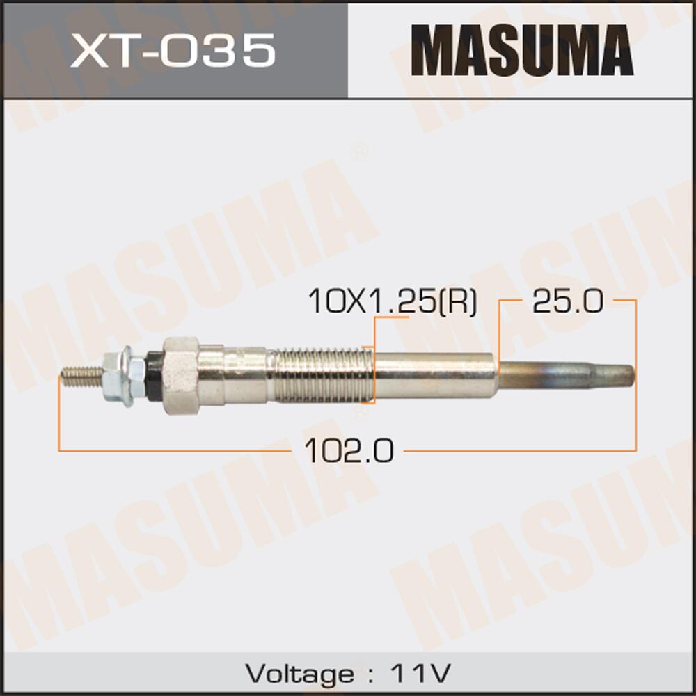 XT035 — Свеча накаливания MASUMA