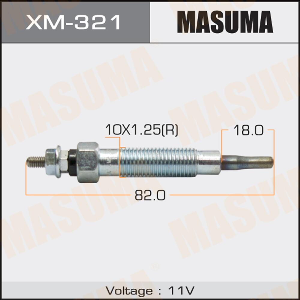 XM321 — Свеча накала MASUMA