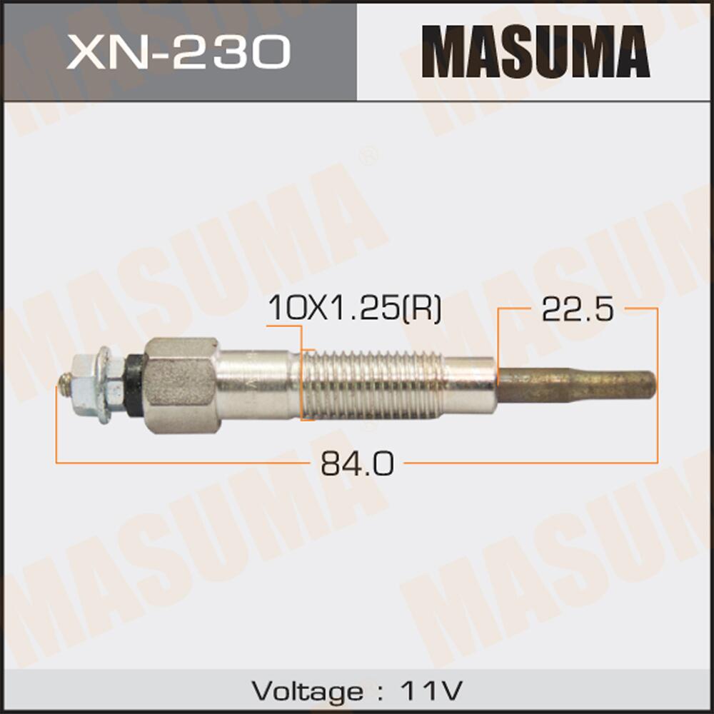 XN230 — Свеча накала MASUMA