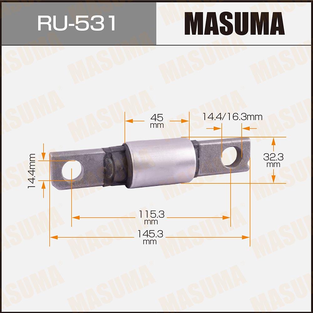 RU531 — Сайлентблок рычага MASUMA