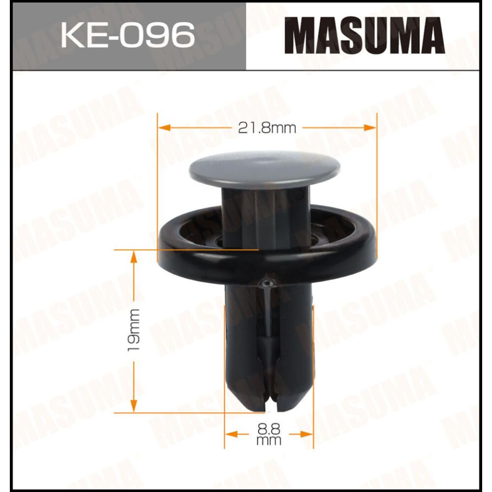 KE096 — Клипса автомобильная автокрепеж упаковка цена за  MASUMA