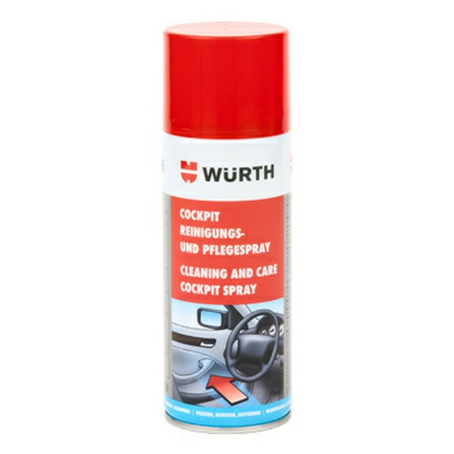 08902221 — WURTH CLEANING AND CARE COCKPIT SPRAY Полироль-очиститель пластика WURTH