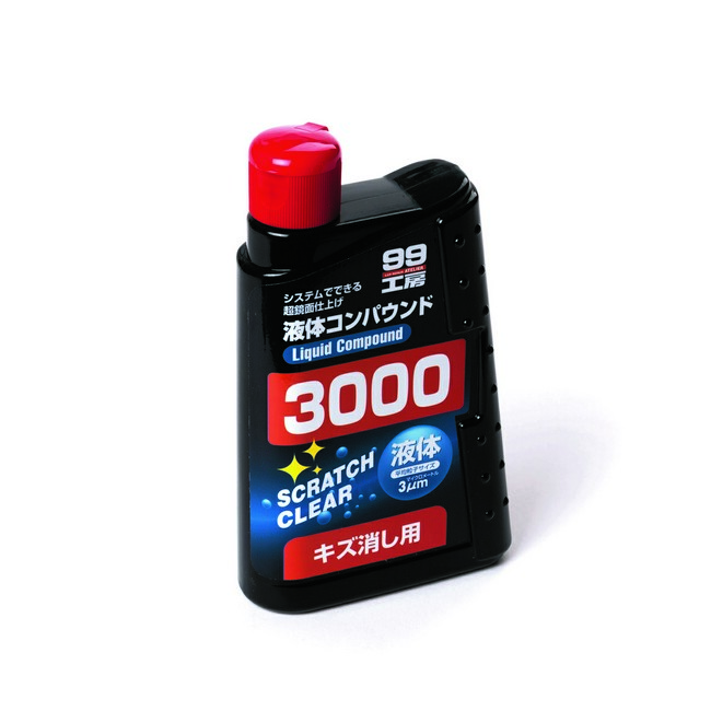 09144 — SOFT99 LIQUID COMPOUND № 3000 Жидкий абразивный полироль SOFT 99