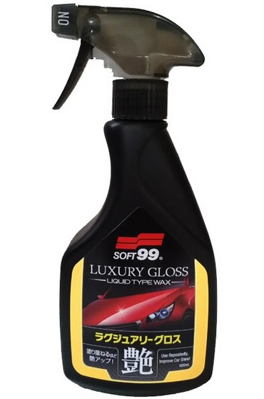 10163 — LUXURY GLOSS Полироль для кузова жидкий воск SOFT 99