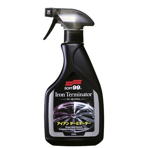 10333 — Очиститель колесных дисков безопасен для использования на алюминиевых колесах и автомобильных лакокр SOFT 99