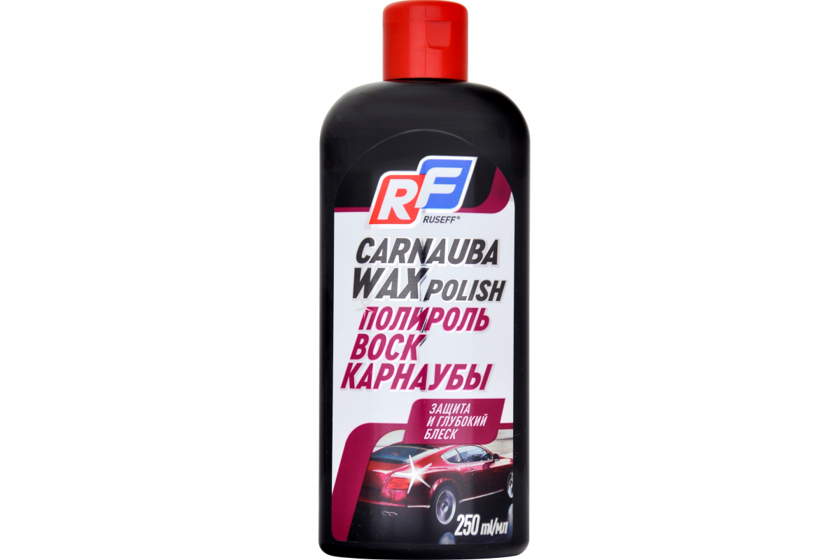 11347N — Полироль воск карнаубы RUSEFF 250 мл 11347N RUSEFF