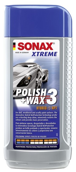 202100 — Полироль №3 для поврежденных покрытий SONAX Xtreme NanoPro 0,25л 202100 SONAX