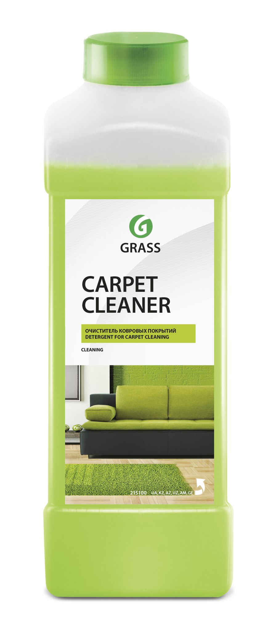 215100 — Пятновыводитель "Carpet Cleaner" 1л GRASS