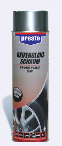 217807 — Очиститель шин (0,5л.) PRESTOLITE