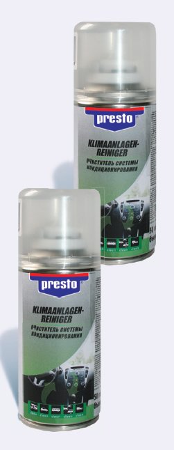 217838 — Очиститель системы кондиционирования PRESTO \"лимон\" 0,15л 217838 PRESTOLITE