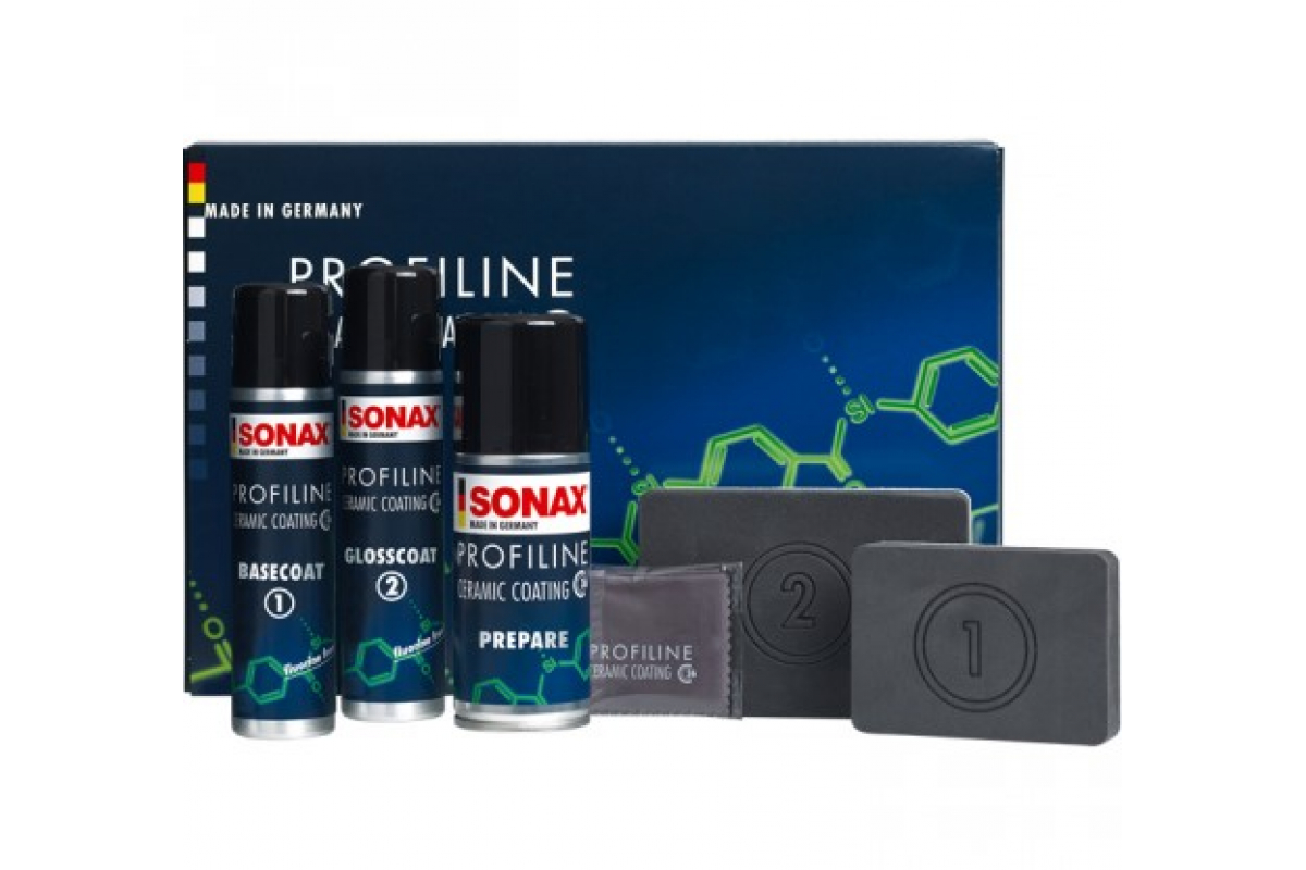 236941 — Защитное покрытие SONAX ProfiLine CeramicCoating CC36 Керамика, набор 236941 SONAX