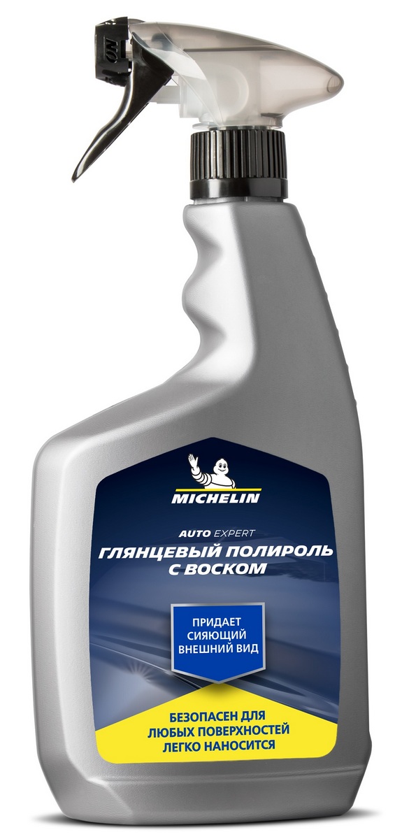 31951 — Полироль с воском MICHELIN спрей-триггер, глянец, 650 мл., 31951 MICHELIN