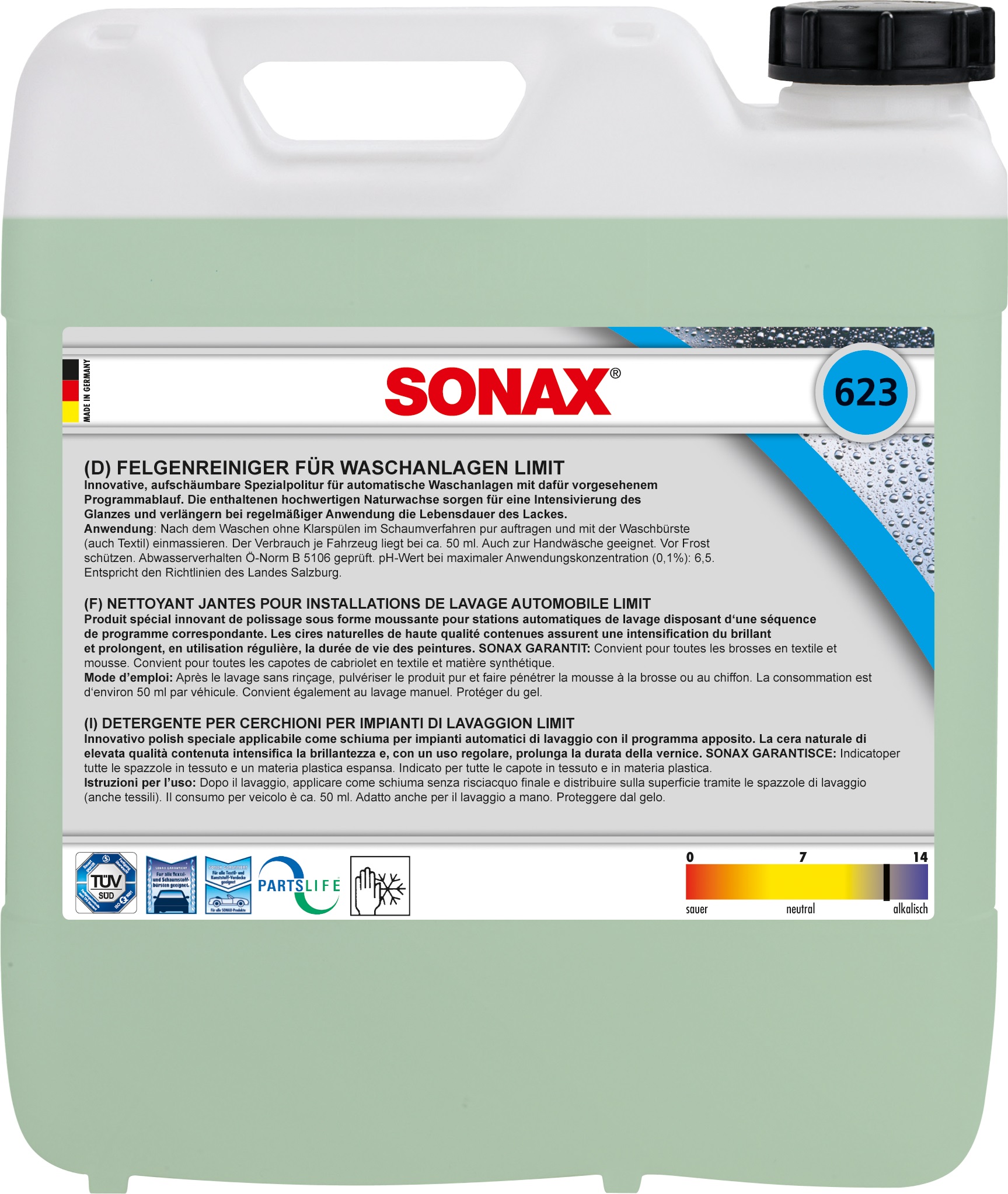623600 — Очиститель дисков (10л.) SONAX