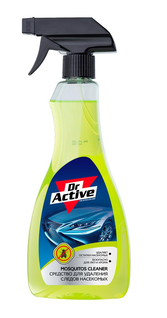 802453 — Средство для удаления следов насекомых Mosquitos Cleaner 500 мл спрей Dr. Active SINTEC