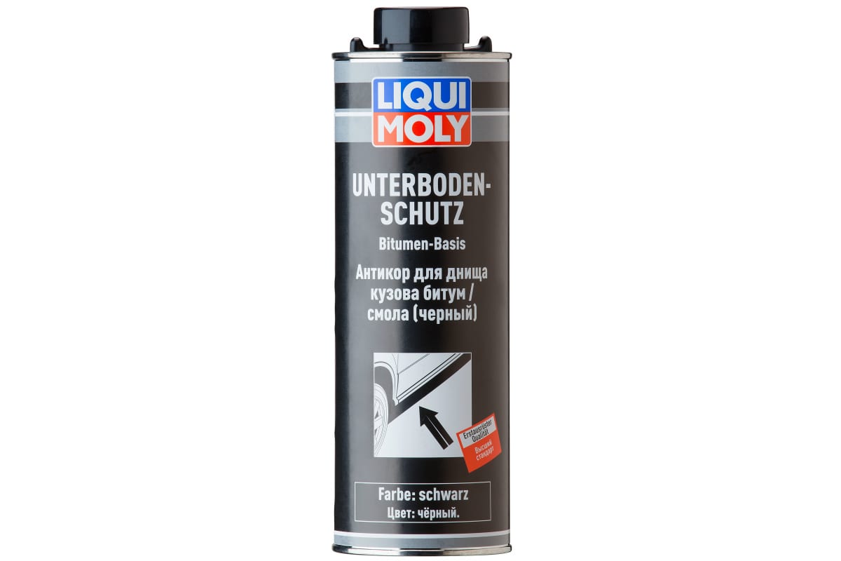 8057 — Антикор для днища кузова битум/смола (черный) 1л LIQUI MOLY Unterboden-Schutz Bitumen schwarz 8057 LIQUI MOLY