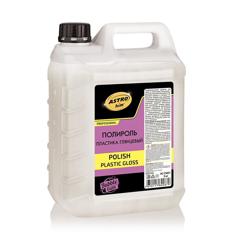 AC23851 — ASTROHIM Полироль пластика глянцевый Polish Plastic gloss АСТРОХИМ