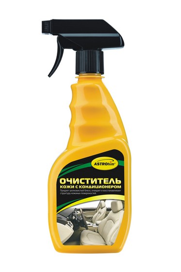 AC855 — Ас очиститель кожи с кондиционером спрей АСТРОХИМ
