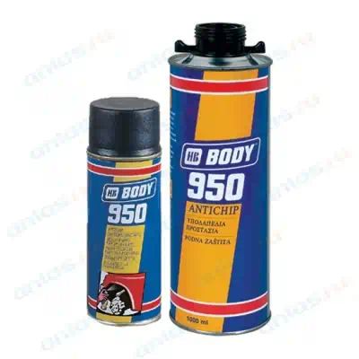 9500200001 — Антигравий 950 черный 1кг Греция BODYPARTS