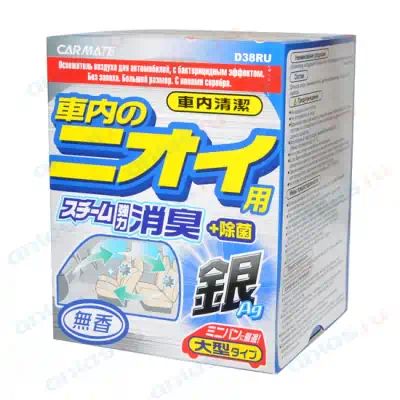 D38RU — Дымовая шашка освежитель кондиционера ионы серебра 40 мл CARMATE