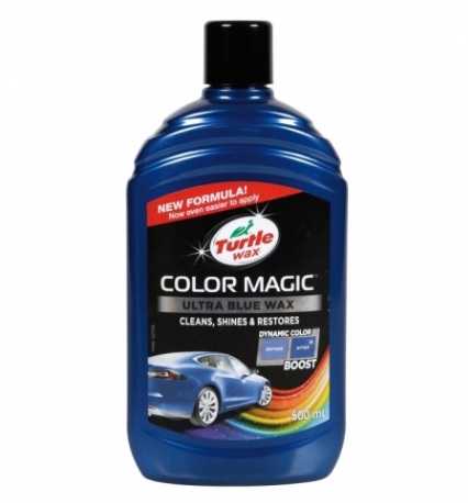 FG52709 — TURTLE WAX COLOR MAGIC PLUS ULTRA BLUE Цветообогащенный восковой автополироль TURTLE WAX