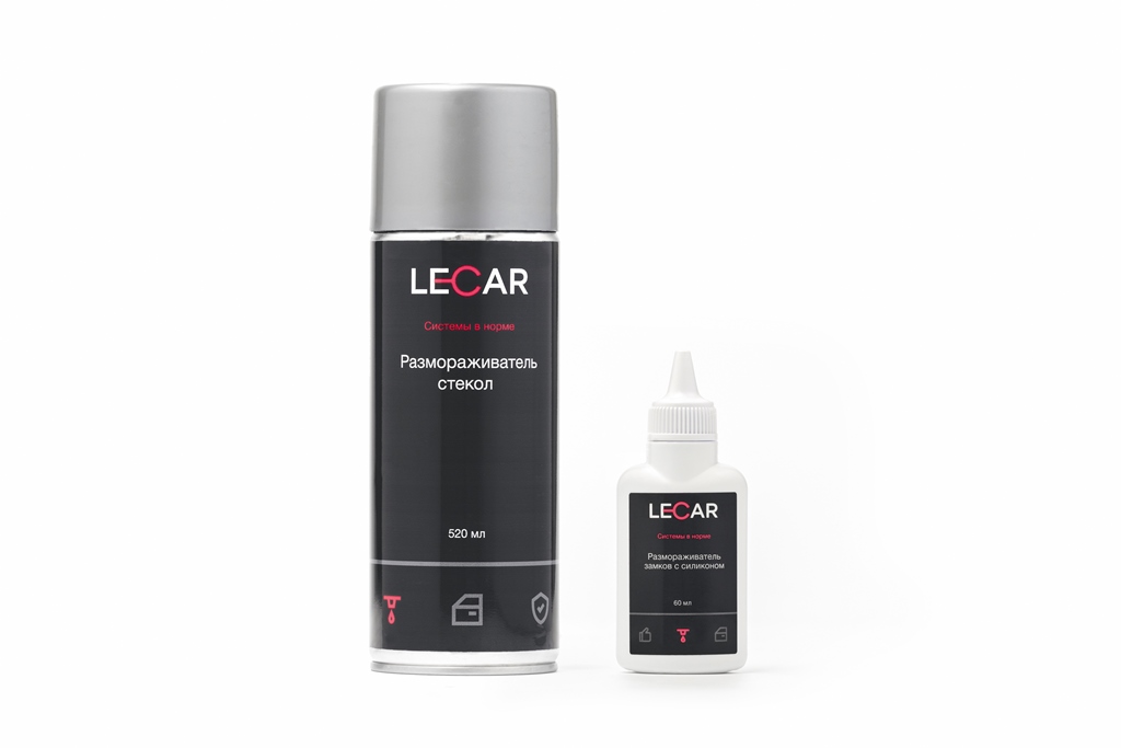 LECAR000020511 — Размораживатель замков с силиконом LECAR 60 мл. (флакон) LECAR