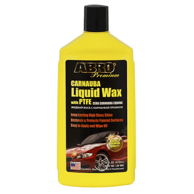 LW900 — PREMIUM CARNAUBA LIQUID WAX Автовоск жидкий с карнаубой ABRO