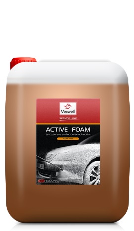 VWSL015RU — Venwell Active Foam. Автошампунь для бесконтактной мойки 20л (23кг) VENWELL